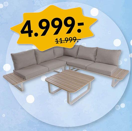 GILLELEJE SOFASÆT - VINTERSALG